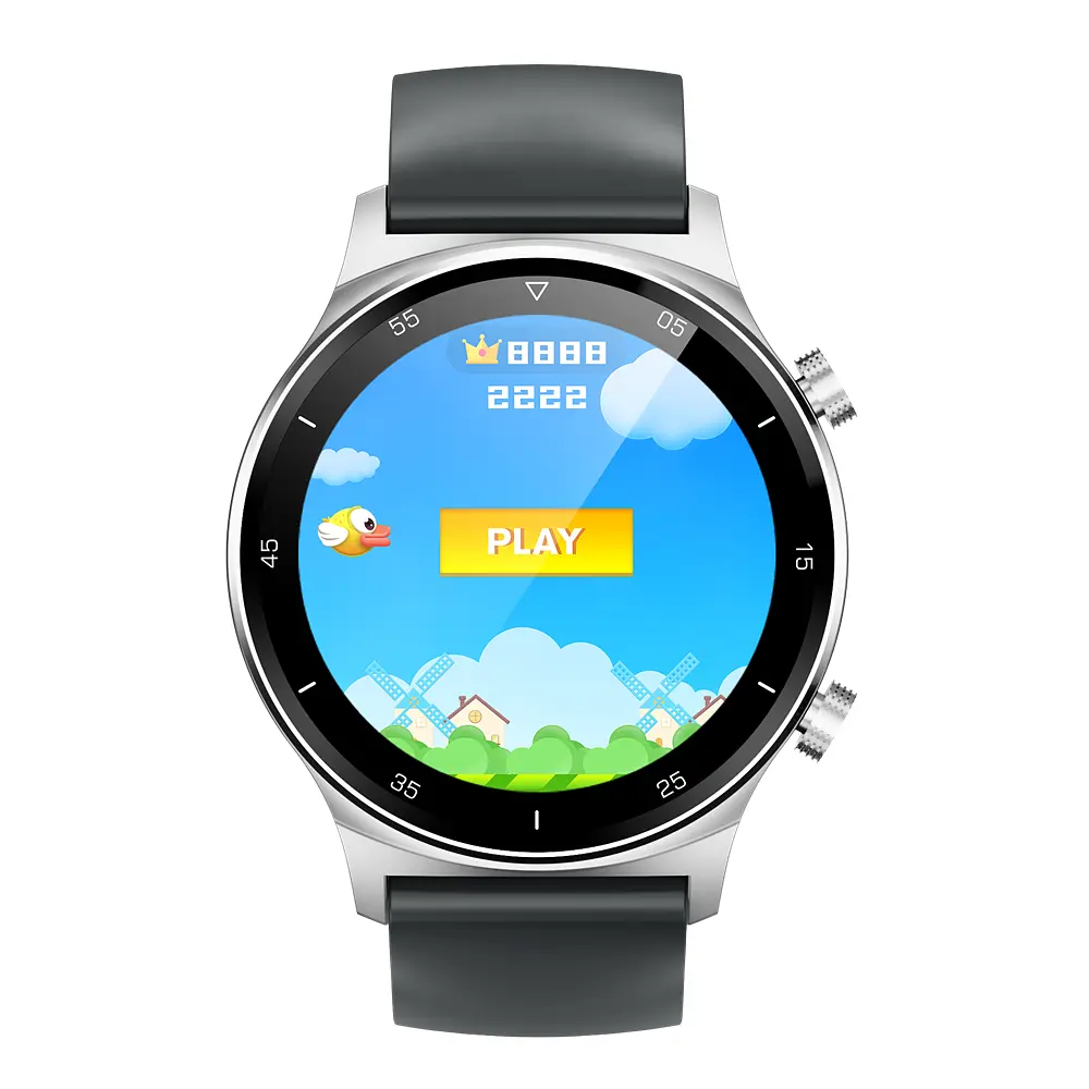 Розумний годинник Jiks Watch PRO з вимірюванням тиску (Сріблястий) - фото 2