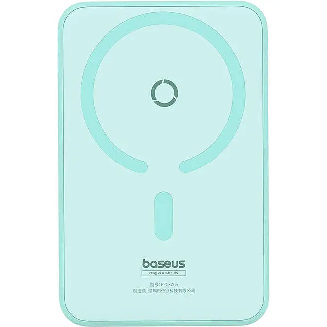 Зовнішній акумулятор Baseus MagPro Magnetic Bracket 5000mAh 20W Blue [P10064101333-00] [102133] - фото 4