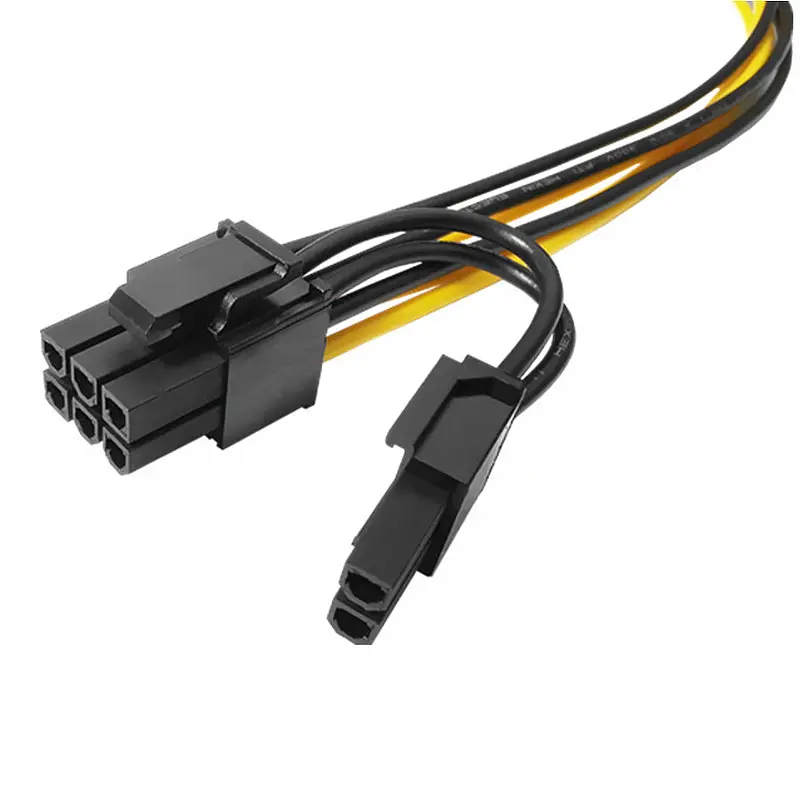 Кабель живлення для відеокарти ATX 6pin на 8pin, M/M 50см - фото 3