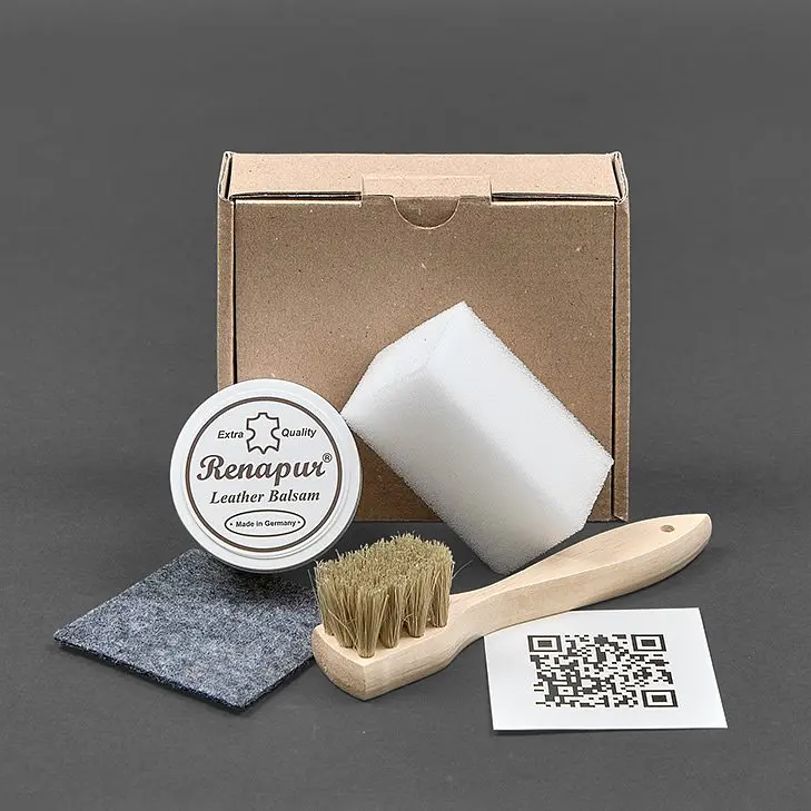Набір для догляду за шкіряними виробами у коробці - фото 4