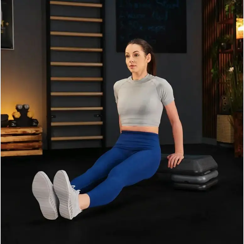 Степь платформа Trex Sport TX-038PAS к аэробике 3-уровневая черная - фото 6