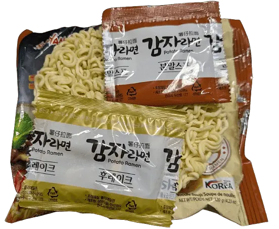 Локшина швидкого приготування Samyang Buldak Potato Ramen 120г - фото 4