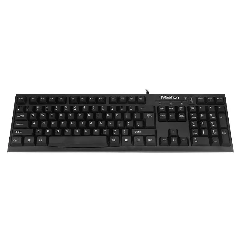 Клавиатура MeeTion USB+HUB Keyboard K815 Ukr/RU/EN - фото 5