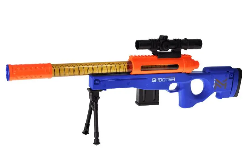 Іграшкова снайперська гвинтівка стріляє м'якими кульками Strike Shooting Shooter 108-401 у коробці р.68x6,5x16 см YG Toys - фото 2