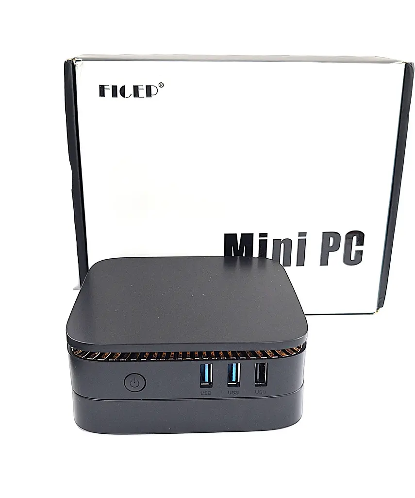 Мини компьютер неттоп FICEP AK1 PRO Intel N5105 8GB RAM 128GB SSD 2xHDMI LAN Wi-Fi ac BT 4.0 2xUSB2.0 2xUSB3.0 miniJack Win 11 - фото 4