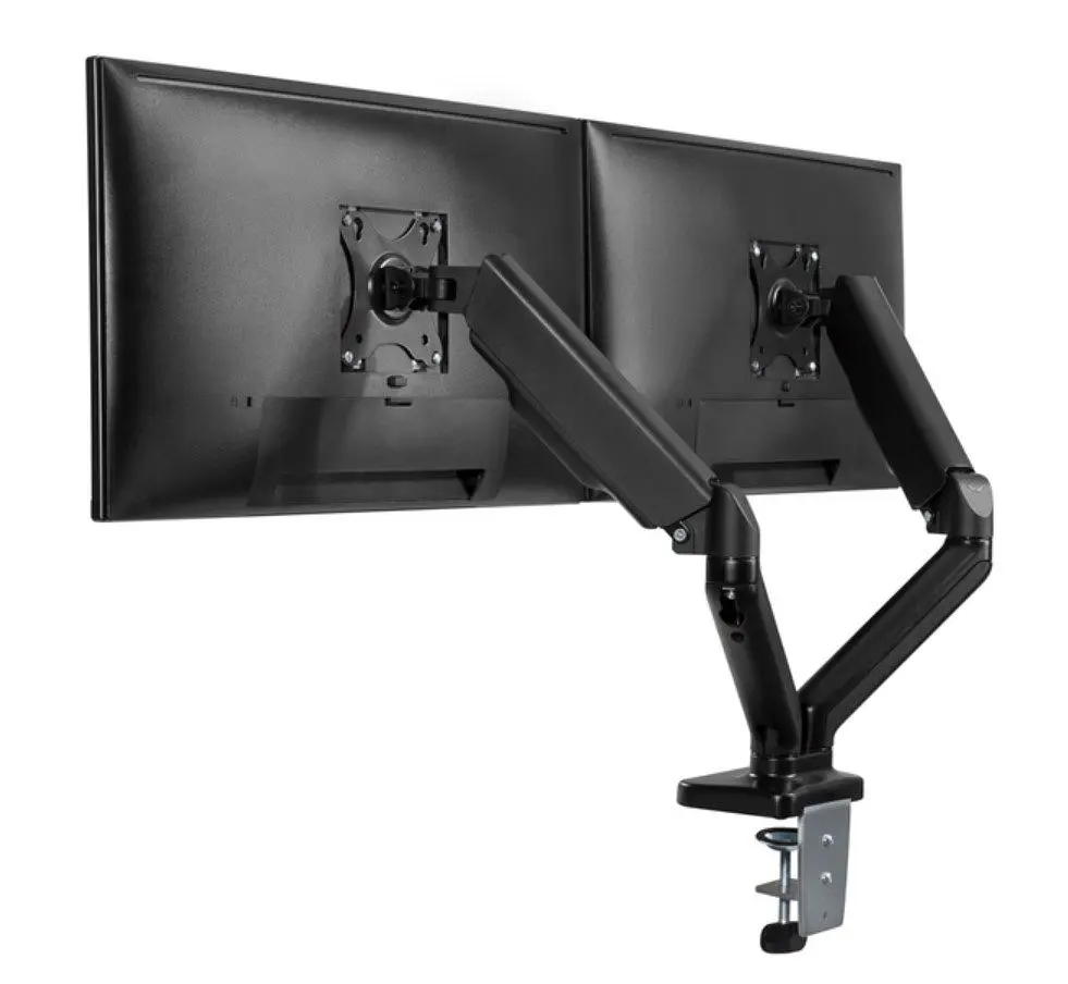 Настольный кронштейн для двух мониторов 17-32 дюйма OfficePro OPSMA-502 Black - фото 8