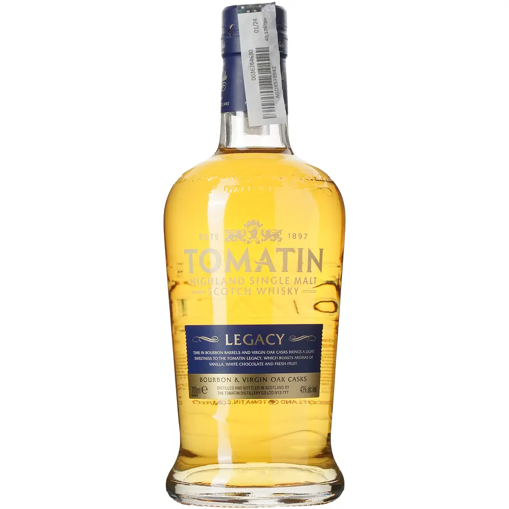 Віскі Tomatin Legacy в подарунковій упаковці 43% 0.7 л - фото 8