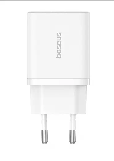 Зарядний пристрій Baseus Cube Fast Charger C+U 20 W EU Cluster P10111403213-00 Білий - фото 2