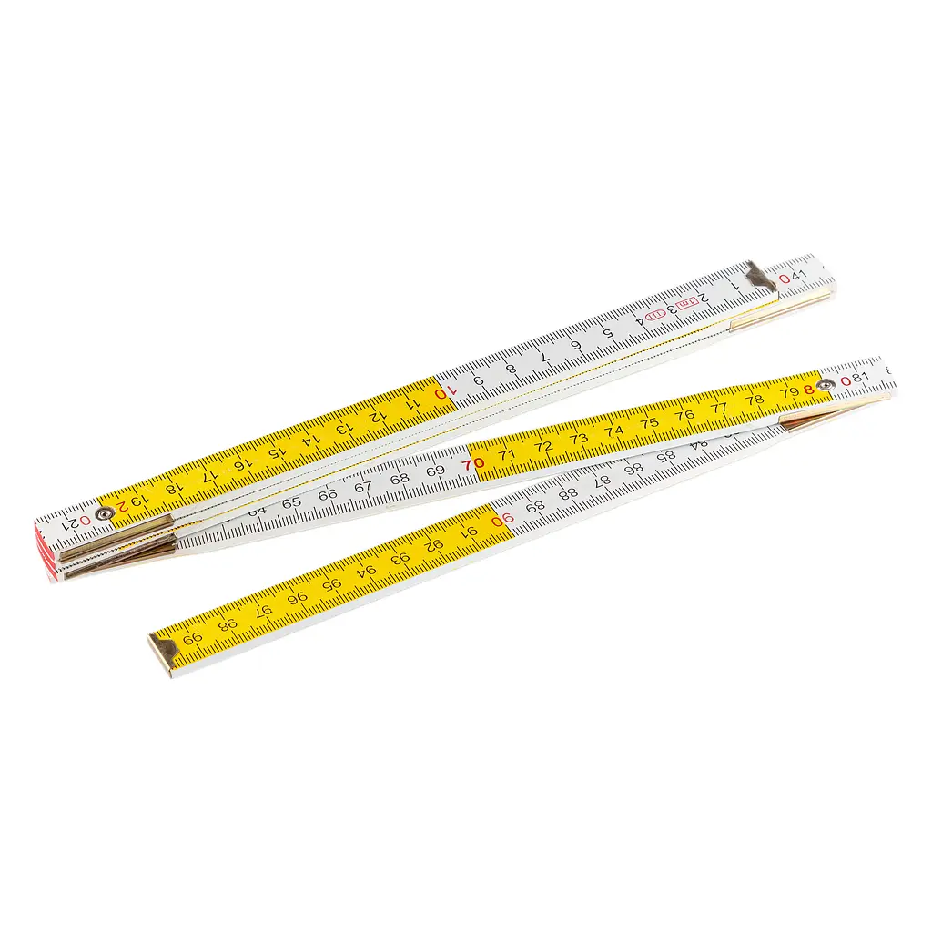Лінійка дерев'яна складна Polax 1 м 24.5х9.2х8.2 см (38-071) - фото 8