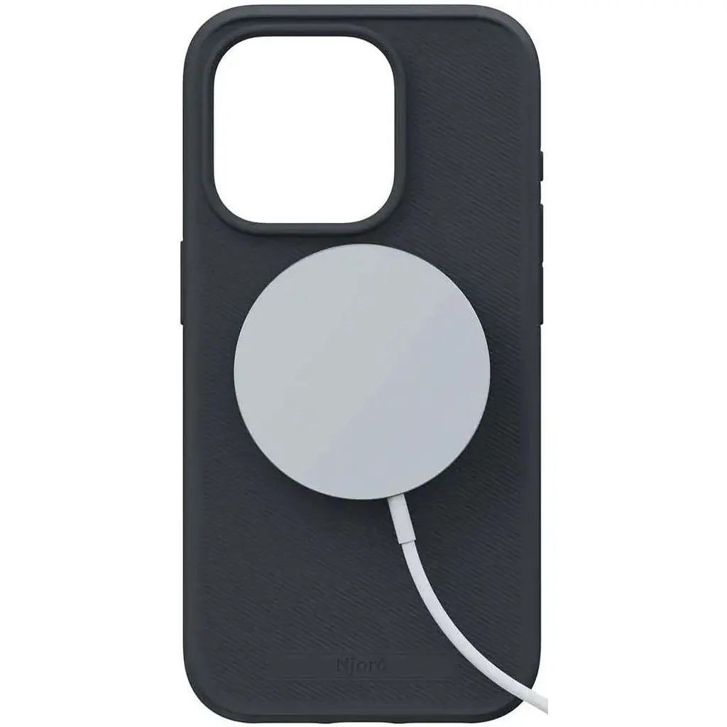 Чехол-накладка Njord 100% GRS MagSafe Case Black для iPhone 15 Pro (NA53GR09) - фото 6