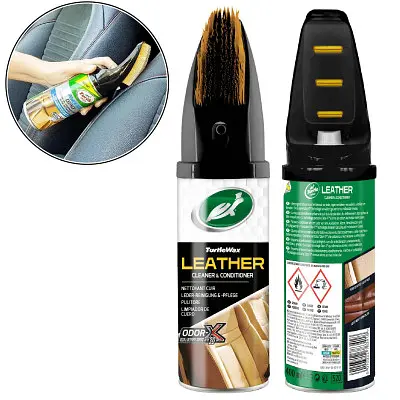Очищувач шкіри із щіткою Turtle Wax Power Out Odor-X 400 мл (52895) - фото 5