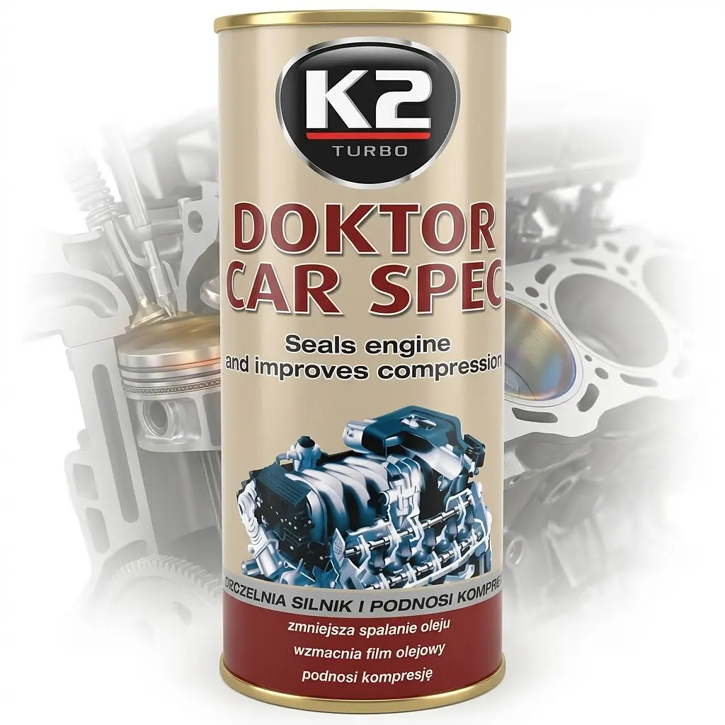 Присадка добавка до олії K2 DOKTOR CAR SPEC 443 мл (T350SYNT) (K20045)