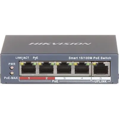 Коммутатор сетевой Hikvision (DS-3E1105P-EI/V2) - фото 2