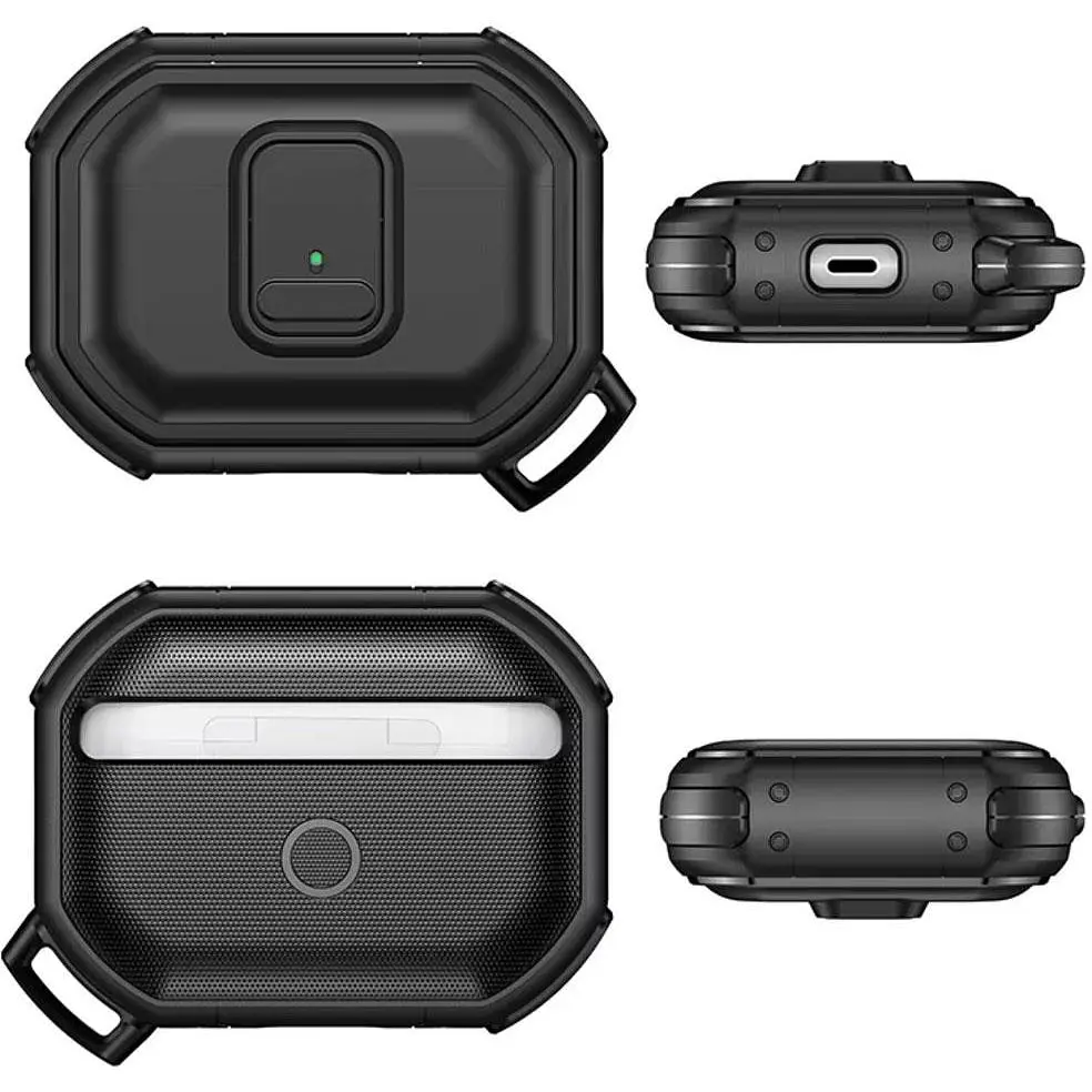 Чехол Primo Lock Clip для наушников AirPods Pro Black - фото 3