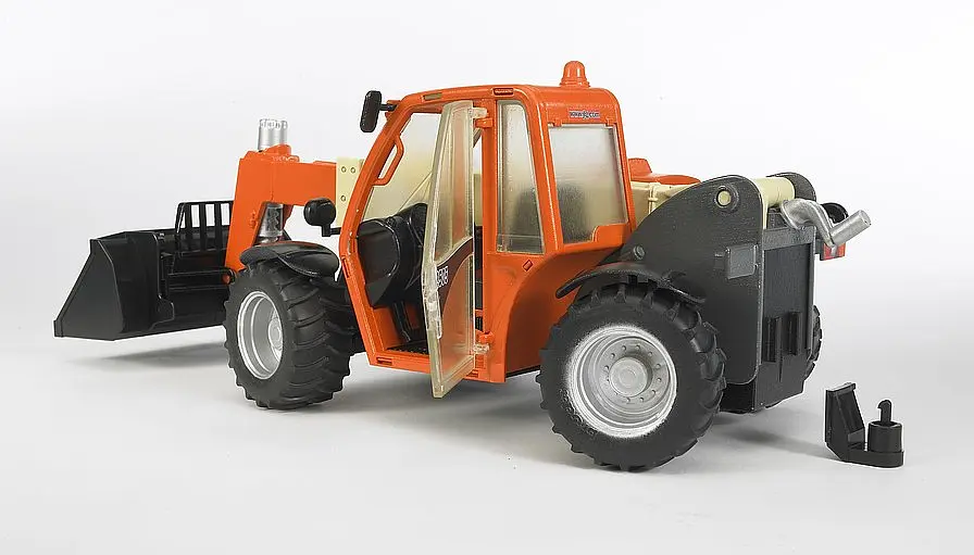 Уцінка. Автомодель Bruder Навантажувач JLG 2505 telehandler з телескопічним ковшом 1:16 (02140) - фото 4