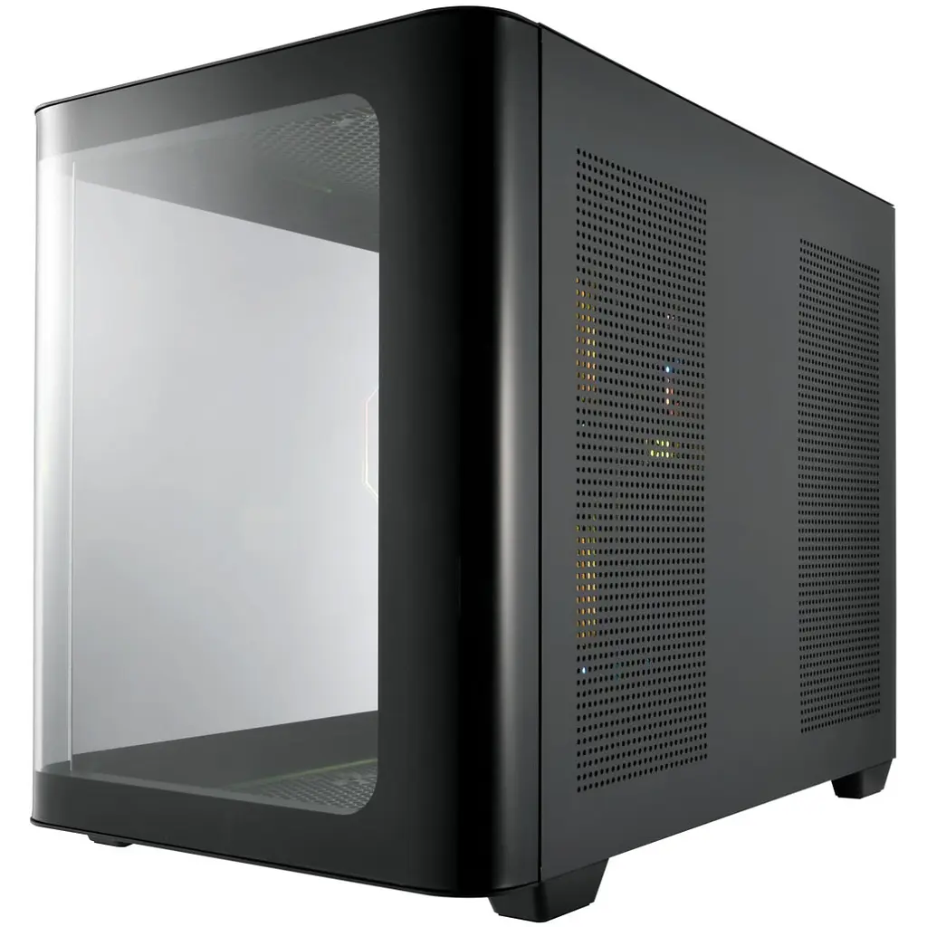 Корпус FSP S380-BA без Блок живлення mATX Чорний - фото 3