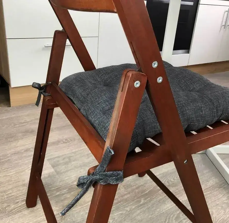 Подушка на стул Прованс Provans Milan Black 40 x 40 см - фото 4