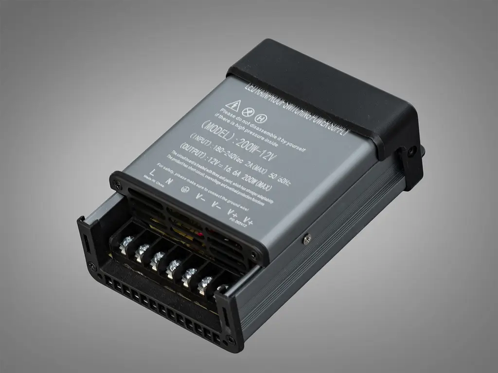 Блок питания 12В, с защитой от дождя, 200Вт, 16.66А - фото 2