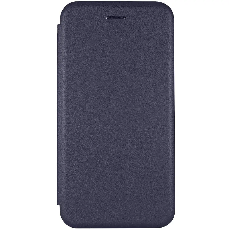 Шкіряний чохол-книжка Classy для Xiaomi Redmi Note 14 4G (Europe version) Темно-синій - фото 1