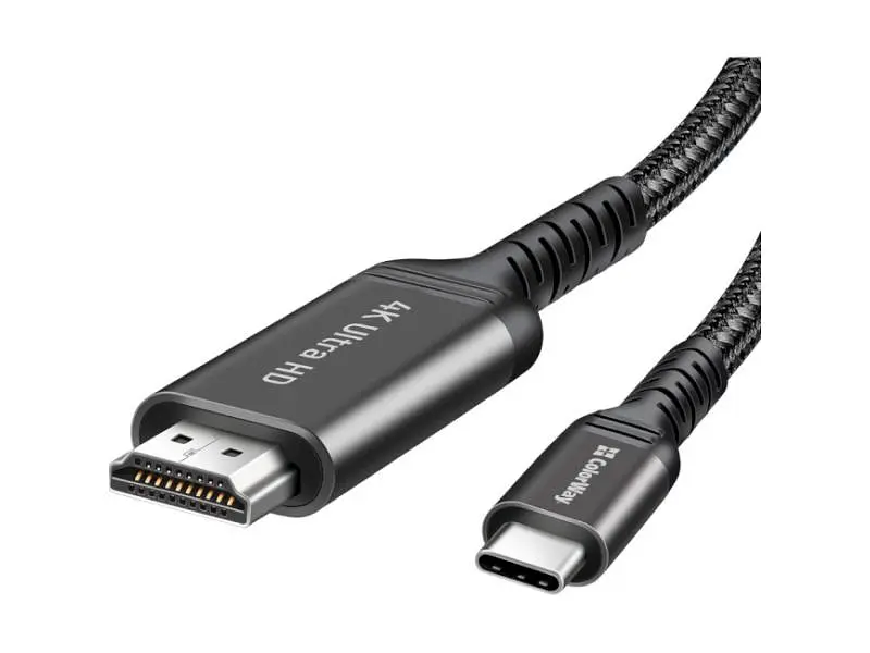 Кабель ColorWay USB-C to HDMI M 2 м 4K60Hz Black (CW-CBCHD077-BK) - фото 3