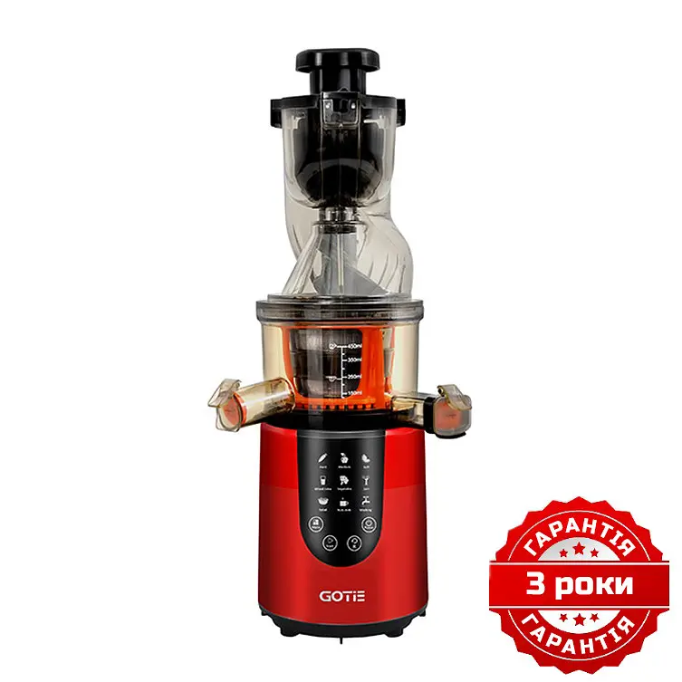 Соковитискач шнековий Gotie GSJ-600R - фото 3