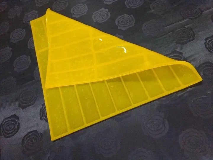 Гибкая полиуретановая форма для изготовления декоративного кирпича A.N.B. "ТРАВЕРТИН" на 27 плиток - фото 10