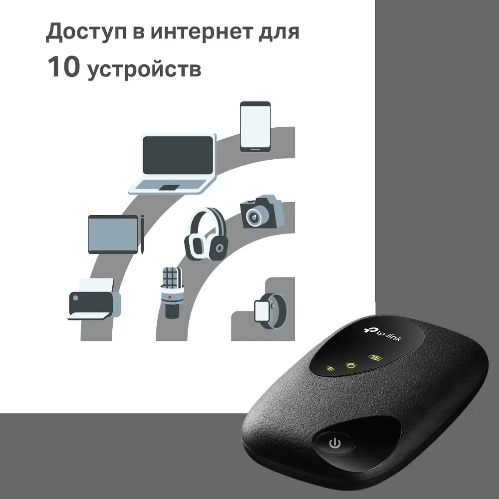 4G модем + Wi-Fi роутер TP-Link M7200 [79810] - фото 4