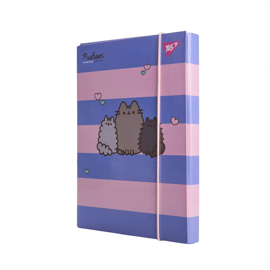 Папка для зош. B5 "Yes" №500245 "Pusheen" на рез. картон - фото 3