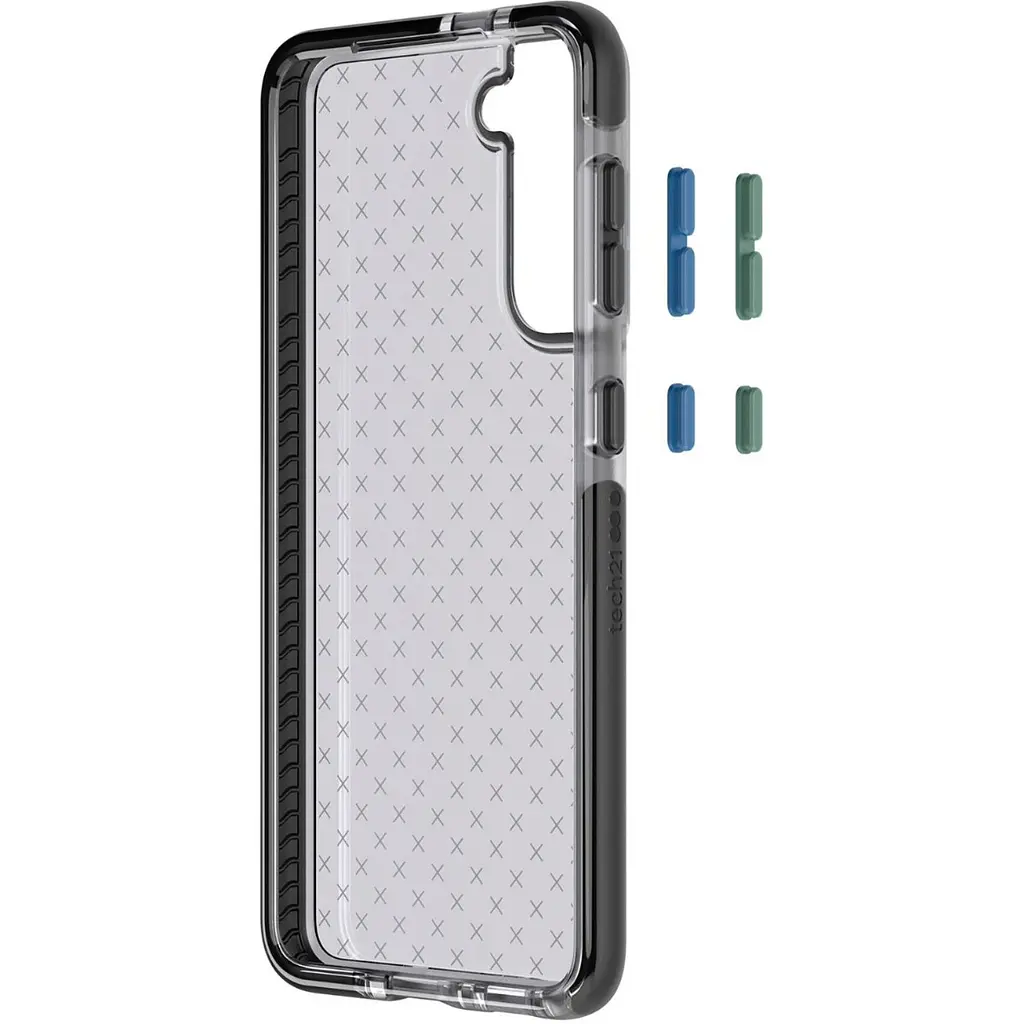 Оригінальний протиударний чохол Tech21 Evo Check для Samsung Galaxy S21 FE (6.4) Black T21-9080 - фото 6