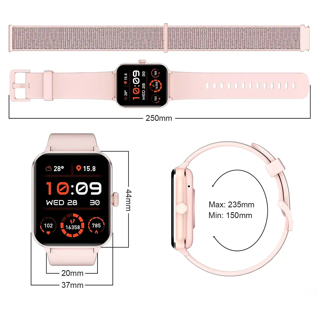 Годинник Blackview R50 Pink - фото 2