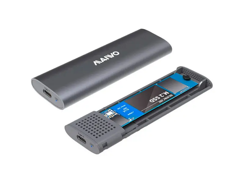Зовнішня кишеня Maiwo K1689 M.2 (NGFF) SSD to USB 3.1 - фото 2
