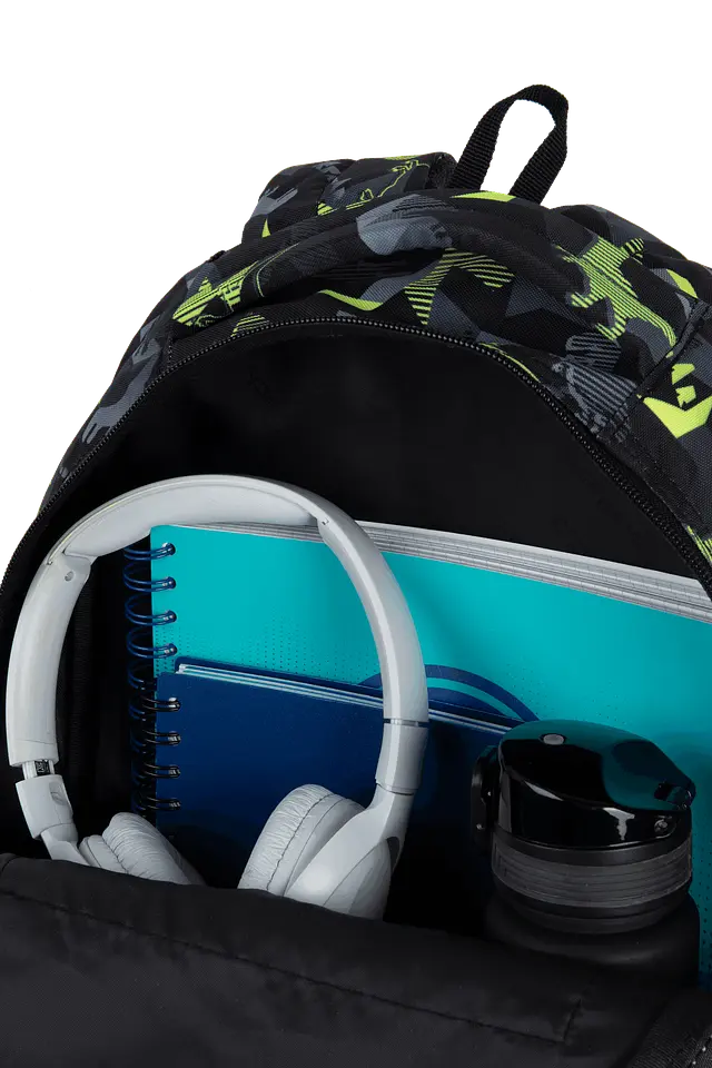 Рюкзак CoolPack Prime Pro Dinopark 21 л 41х31х15 см чорний (F162966) - фото 2