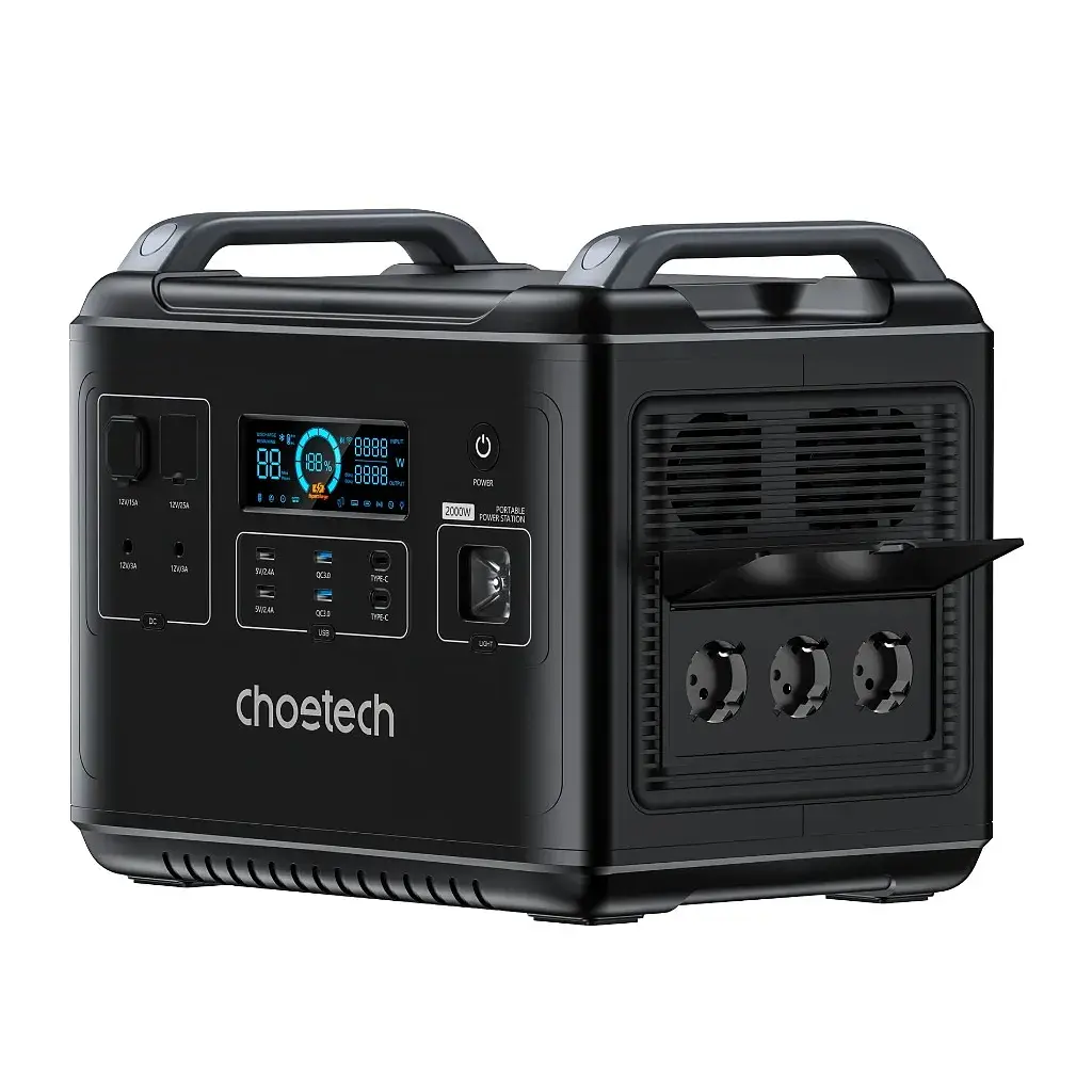 Зарядна станція Choetech BS006 2000W (BS006) - фото 3
