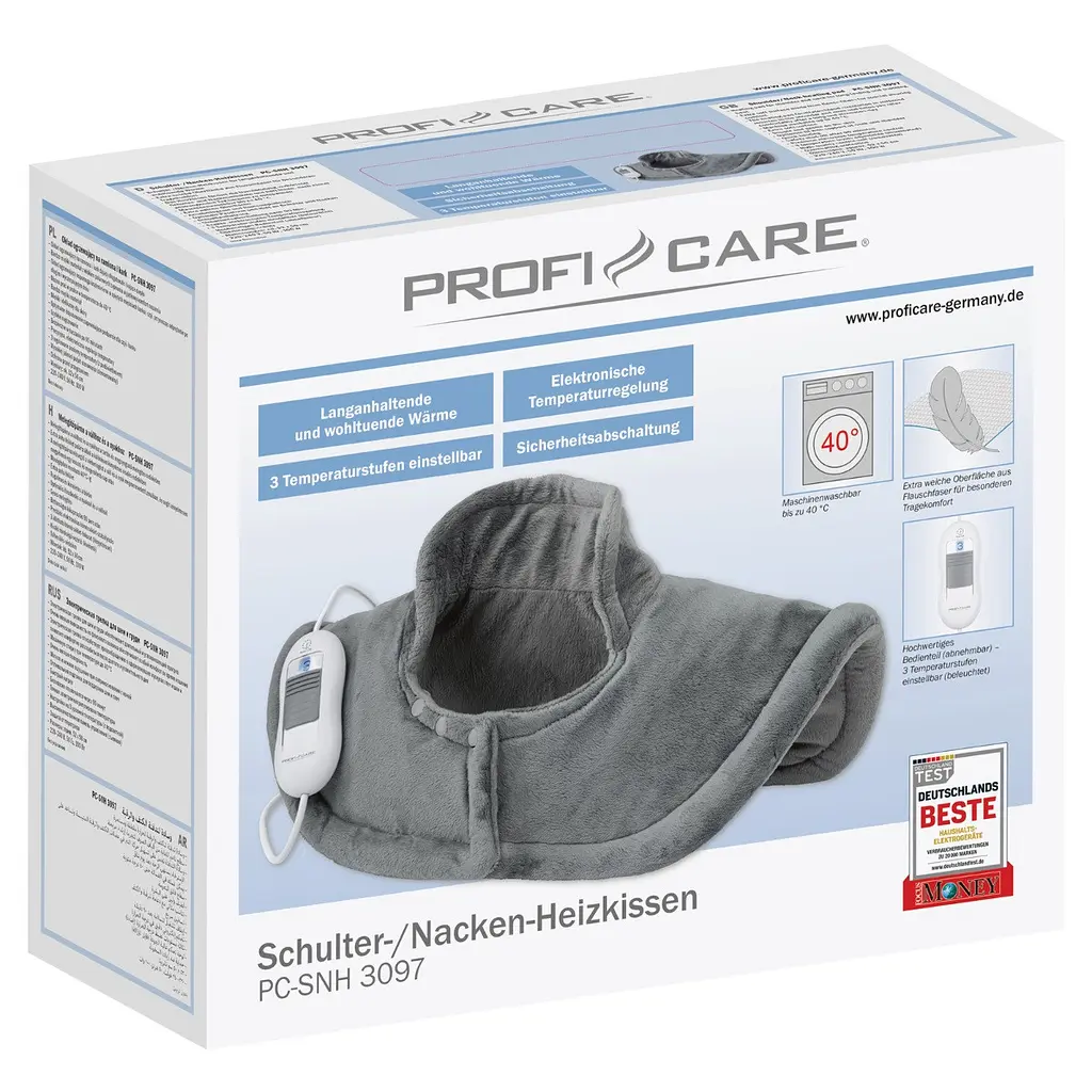 Електрогрілка для плечей та шиї Profi Care PC-SNH 3097 - фото 8