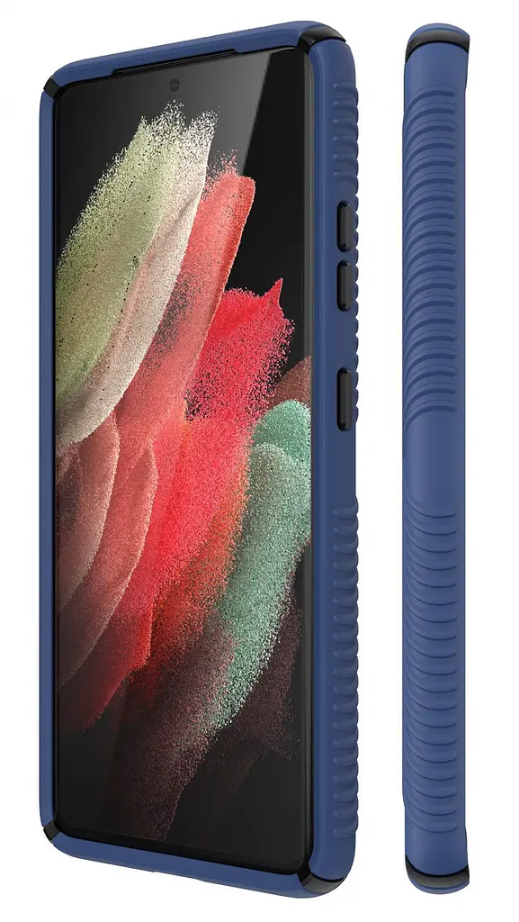 Чохол протиударний з антимікробним покриттям Speck Presidio2 Grip 139904-9128 для Samsung Galaxy S21 Ultra (6.8") Blue - фото 7