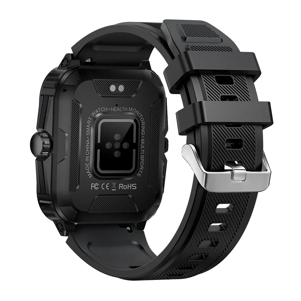 Розумні смарт-годинник Colmi P76 фітнес браслет Black (17838) - фото 3