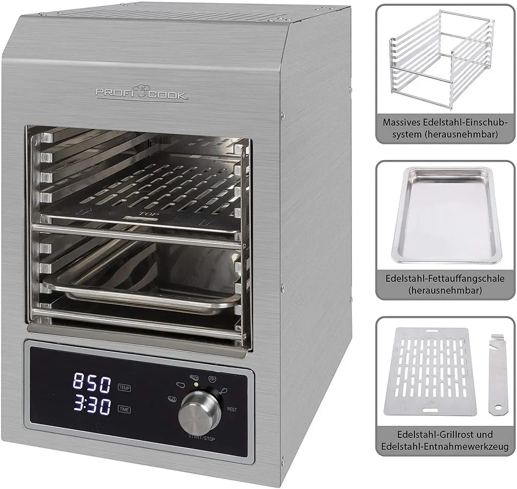 Мультипіч-електрогіль Profi Cook PC-EBG 1201 - фото 2