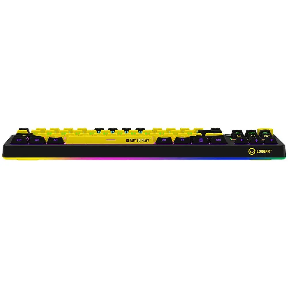 Клавіатура Lorgar KBP70TKLW Pro Wireless TKL EN/UA Black Yellow (LRG-KBP70TKLW-YL-US) - фото 7