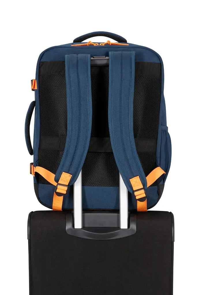 Рюкзак Для Путешествий M 15.6" American Tourister TAKE2CABIN NAVY/RADIANT ORANGE 45x36x20 91G*41005 - фото 6