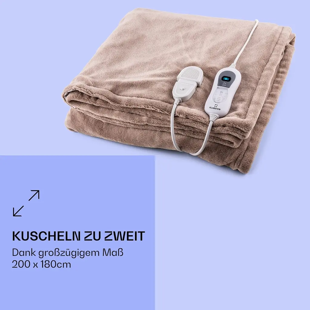 Електрична ковдра Klarstein Dr. Watson XXL (10031580) Бежевий - фото 3