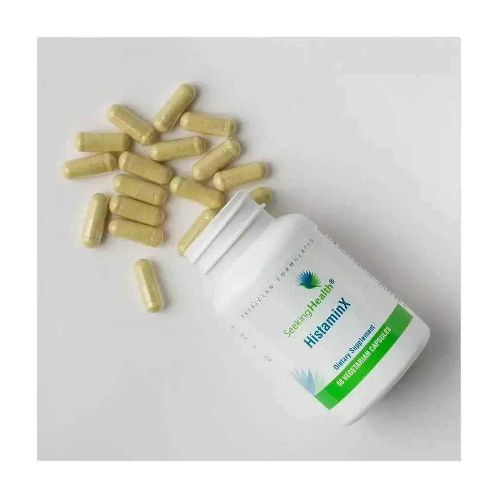Вітамінно-мінеральний комплекс Seeking Health ГістамінX, HistaminX, 60 вегетаріанських капсул (SKH52046) - фото 3