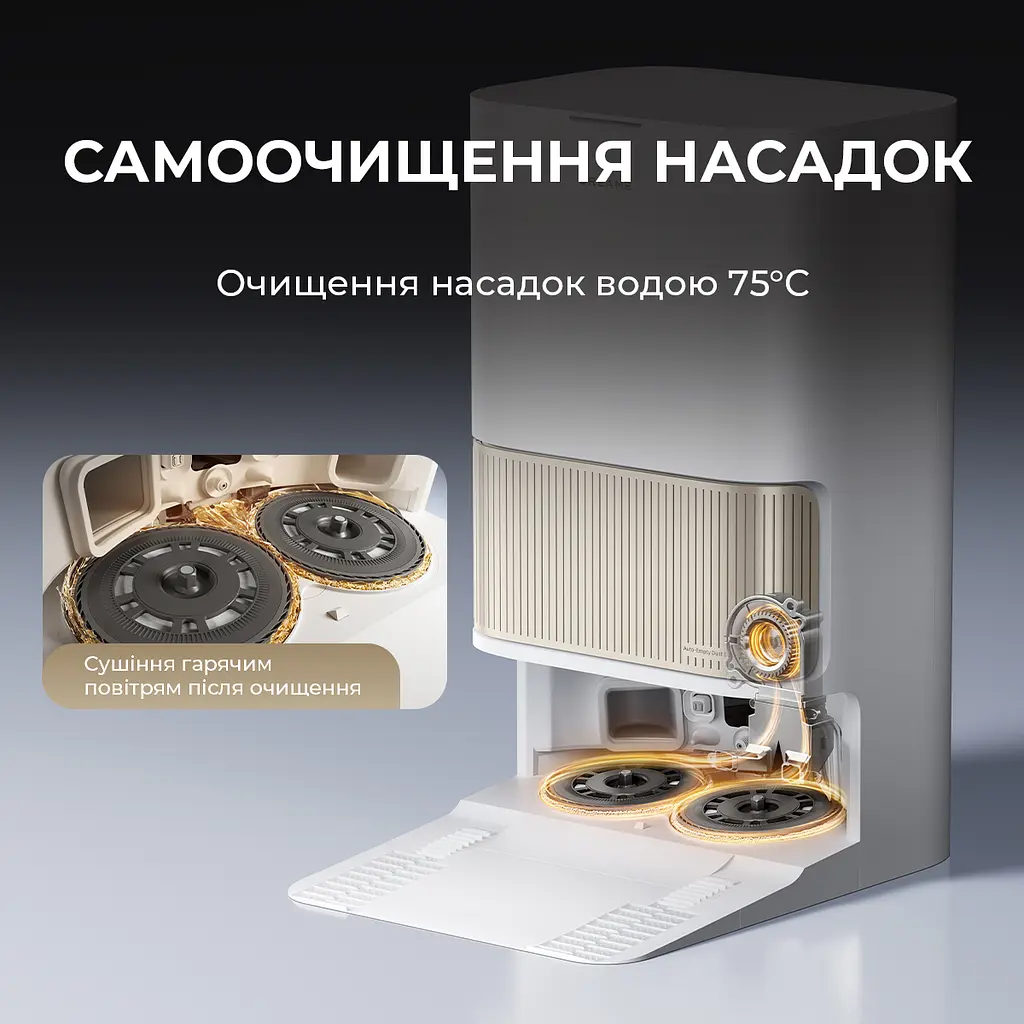Робот-пылесос моющий Dreame Bot L40s Pro Ultra Black - фото 9