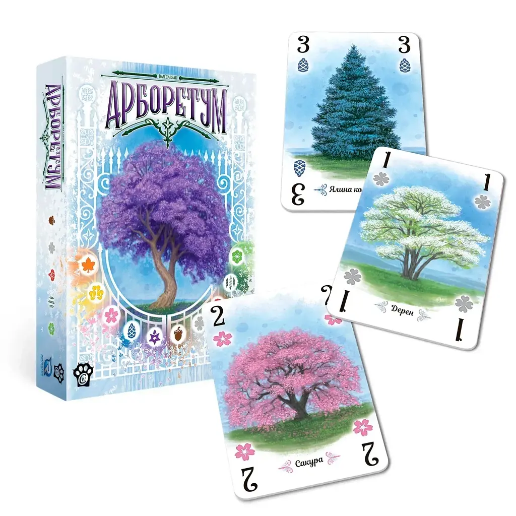 Настільна гра WoodCat Арборетум (Arboretum) (укр.) (ВР_АРБРТМ) - фото 3