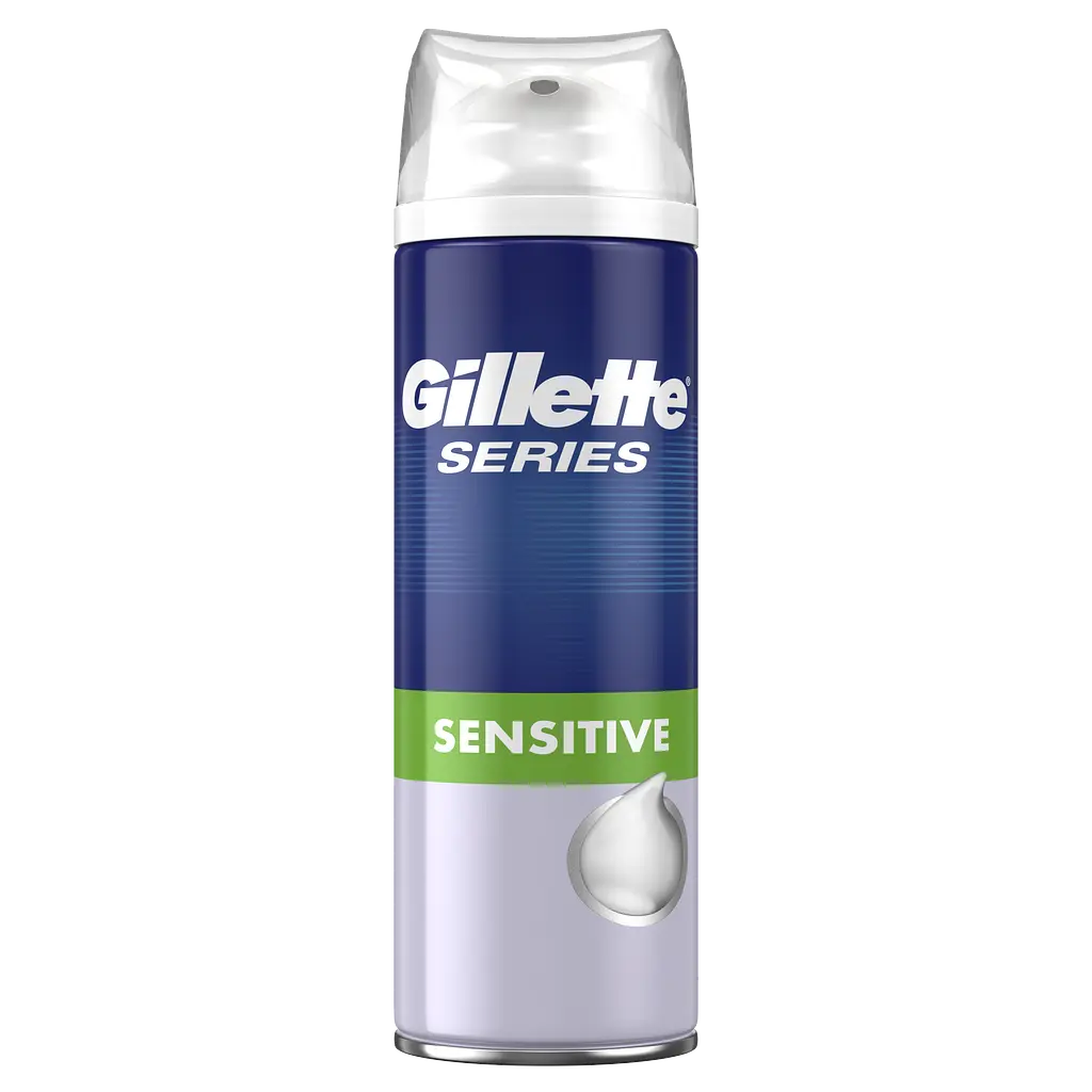 Пена для бритья Gillette Series Sensitive Skin для чувствительной кожи 250 мл - фото 2