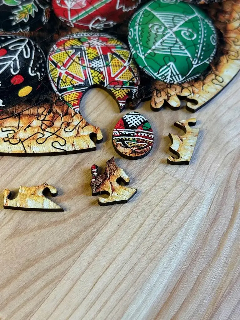 Пазл Спадщина дерев`яний UkrainianPuzzles Писанки - фото 8
