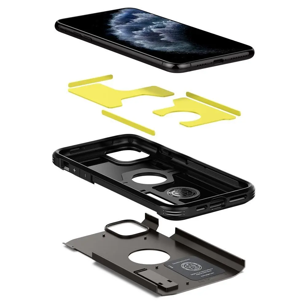 Чохол протиударний із підставкою Spigen Tough Armor XP для iPhone 11 Pro (5.8") Gun Metal - фото 8