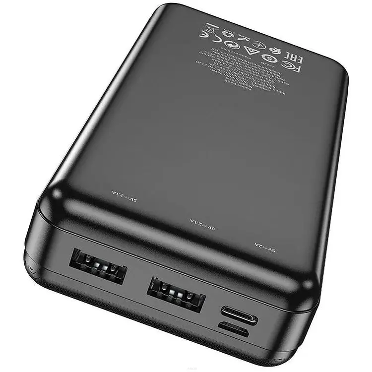 Портативна батарея Hoco J91A 20000 mAh Black - фото 2