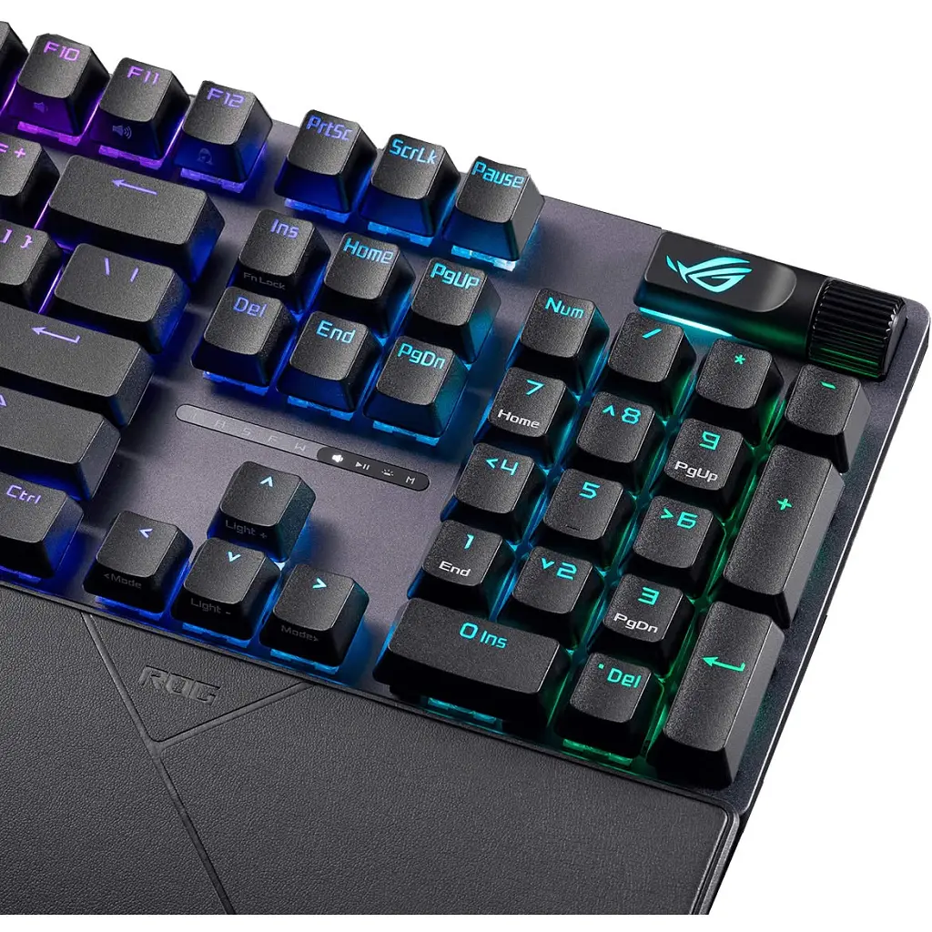 Клавіатура ASUS ROG Strix Scope II X NX Storm V2 ABS USB UA Black (90MP03XG-BKMA00) - фото 7