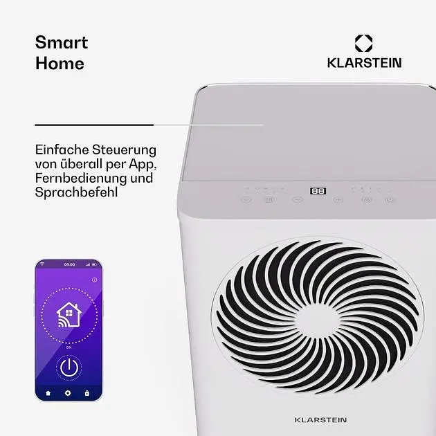 Кондиціонер мобільний Klarstein Aero Ring (10046097) - фото 5