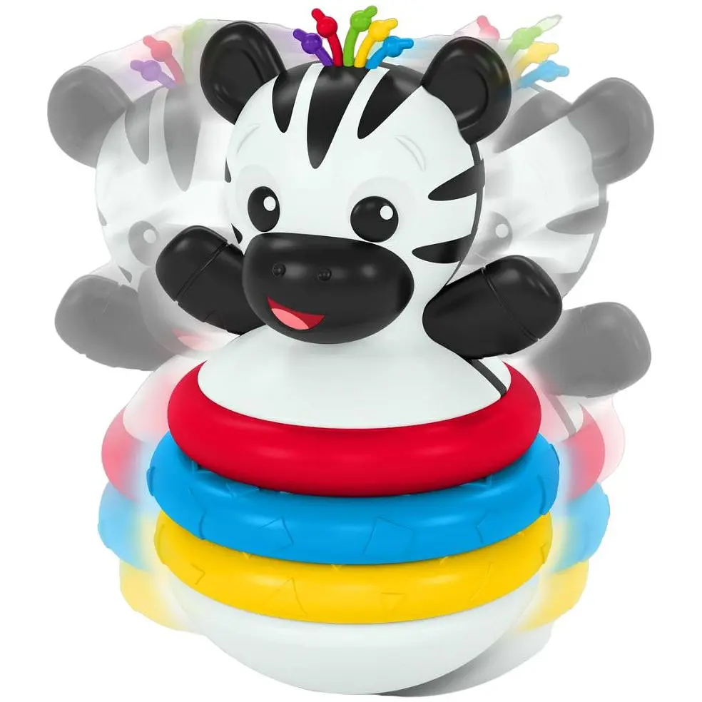 Іграшка-пірамідка Baby Einstein Stack & Wobble Zen Teether Toy розвиваюча (16709) - фото 3